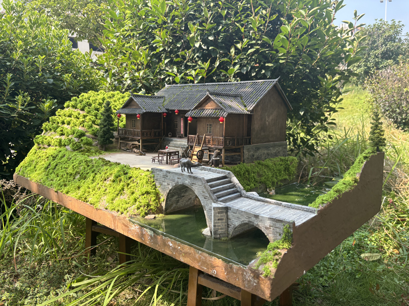 某老房模型成品